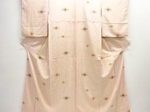 花菱模様小紋着物